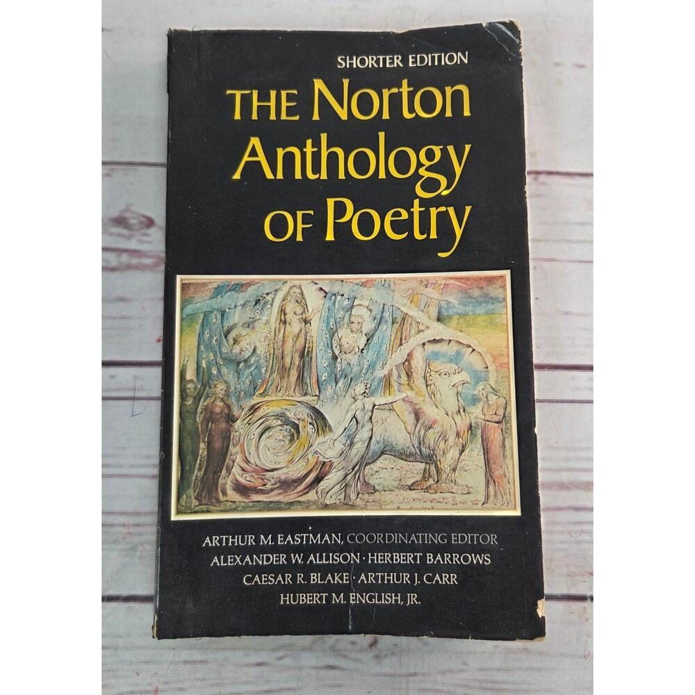 The Norton Anthology of Poetry Shorter Edition Paperback W.W. Norton